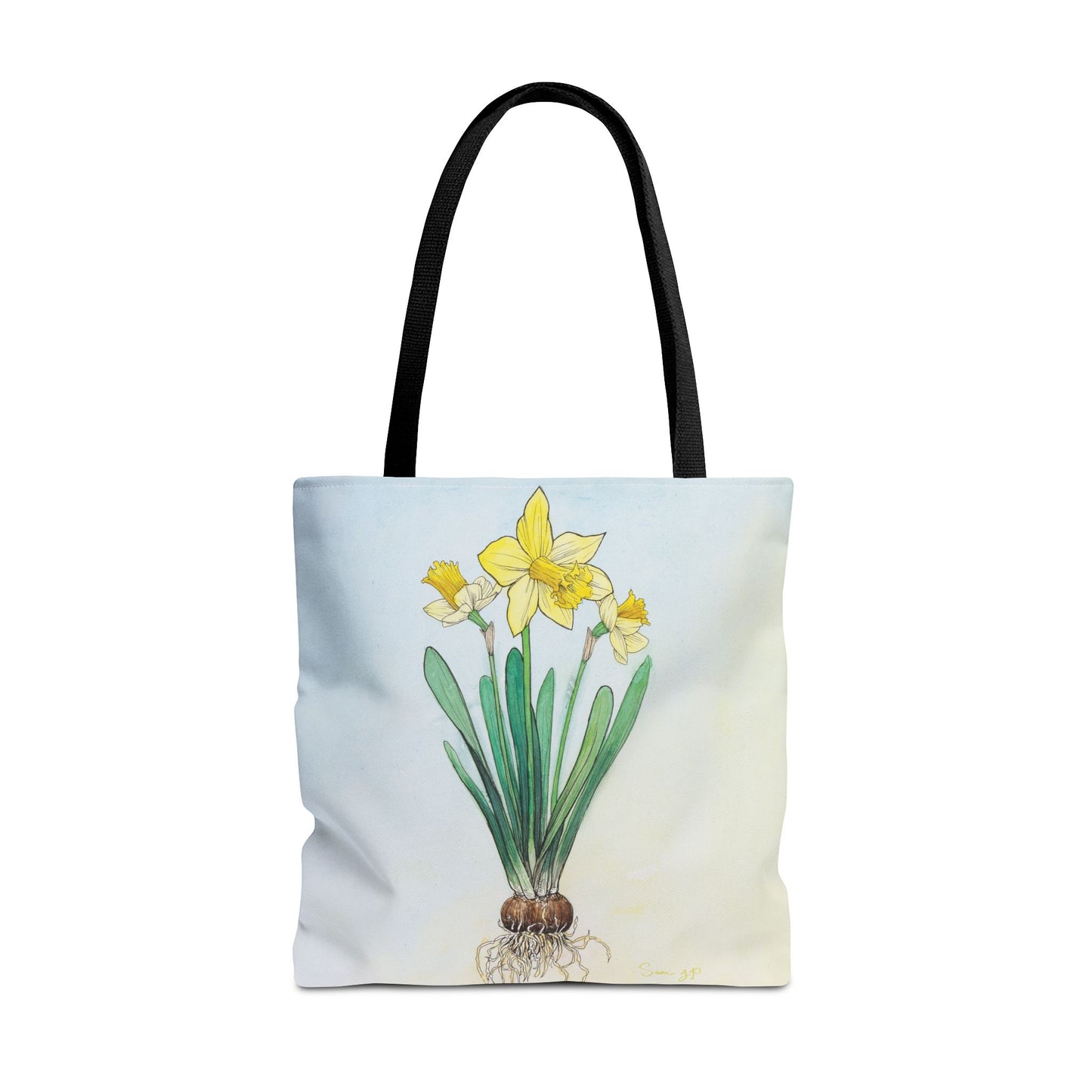 "Daffodil Study" Tote Bag