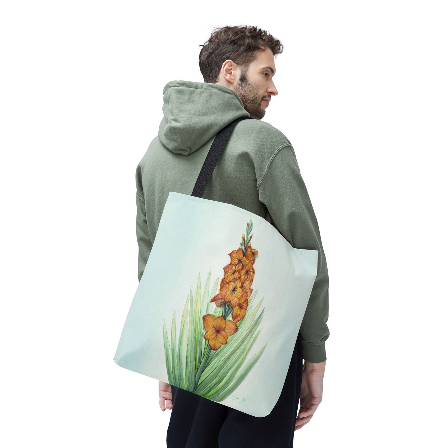 "Gladiolus Study" Tote Bag