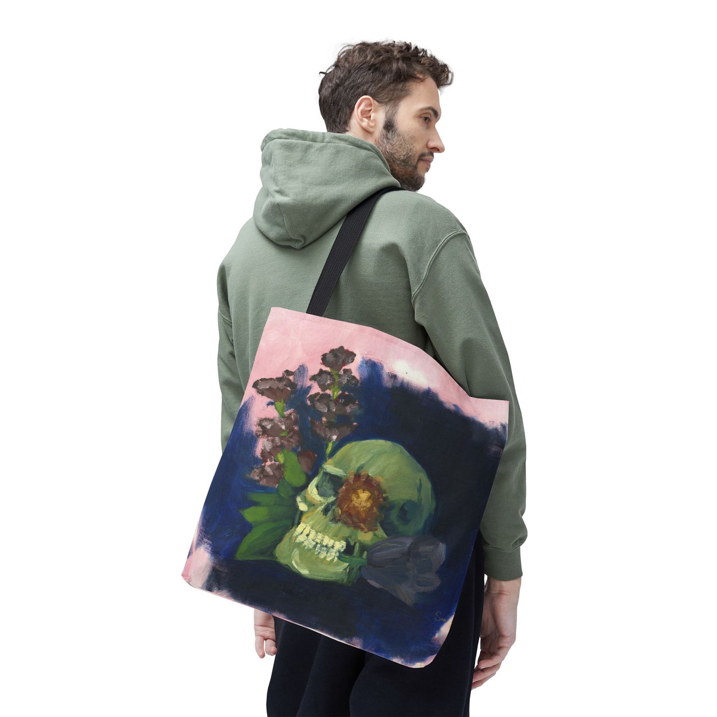 "Untitled, Skull" Tote Bag