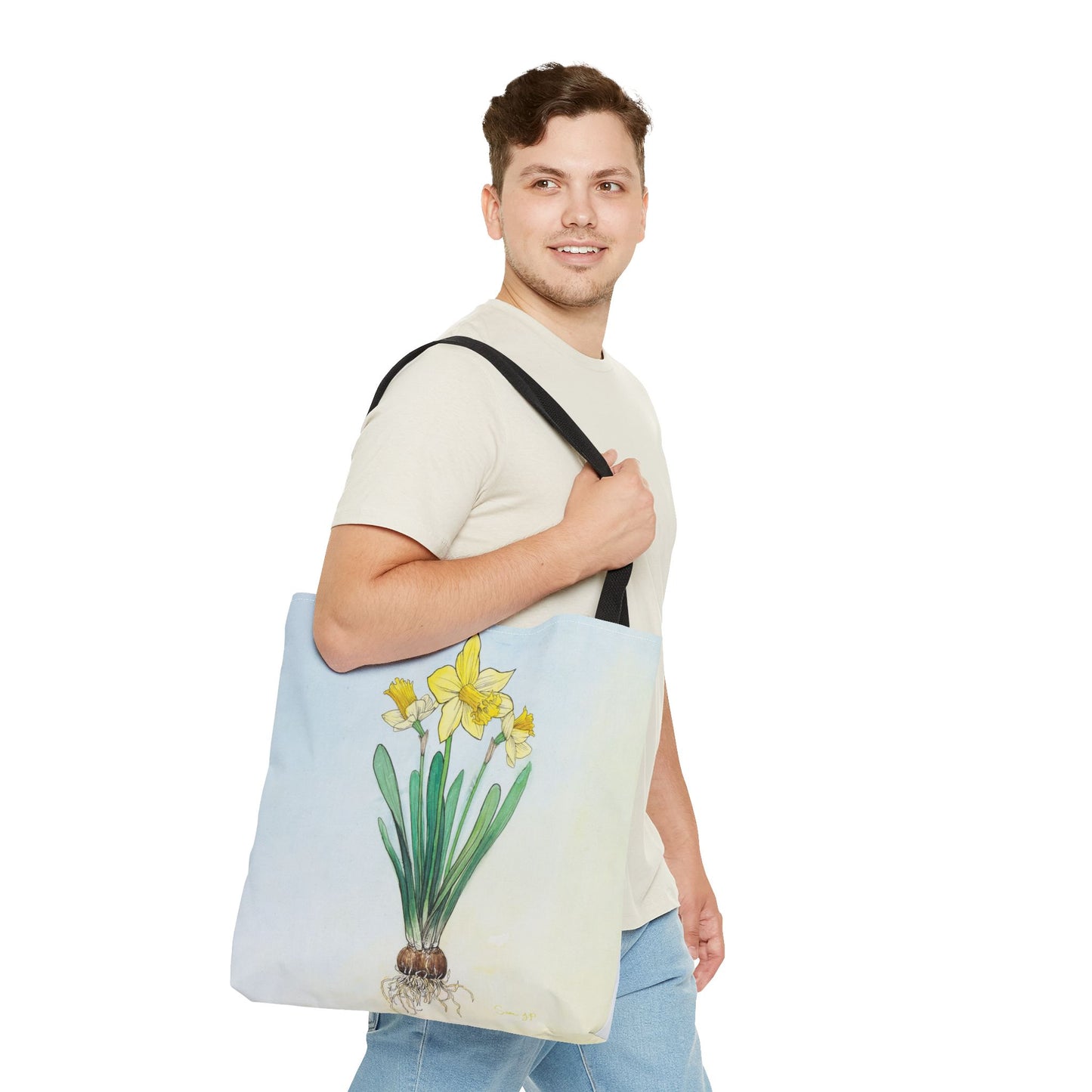 "Daffodil Study" Tote Bag