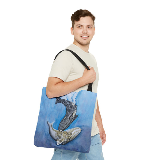 "North Right Whale Study" Tote Bag