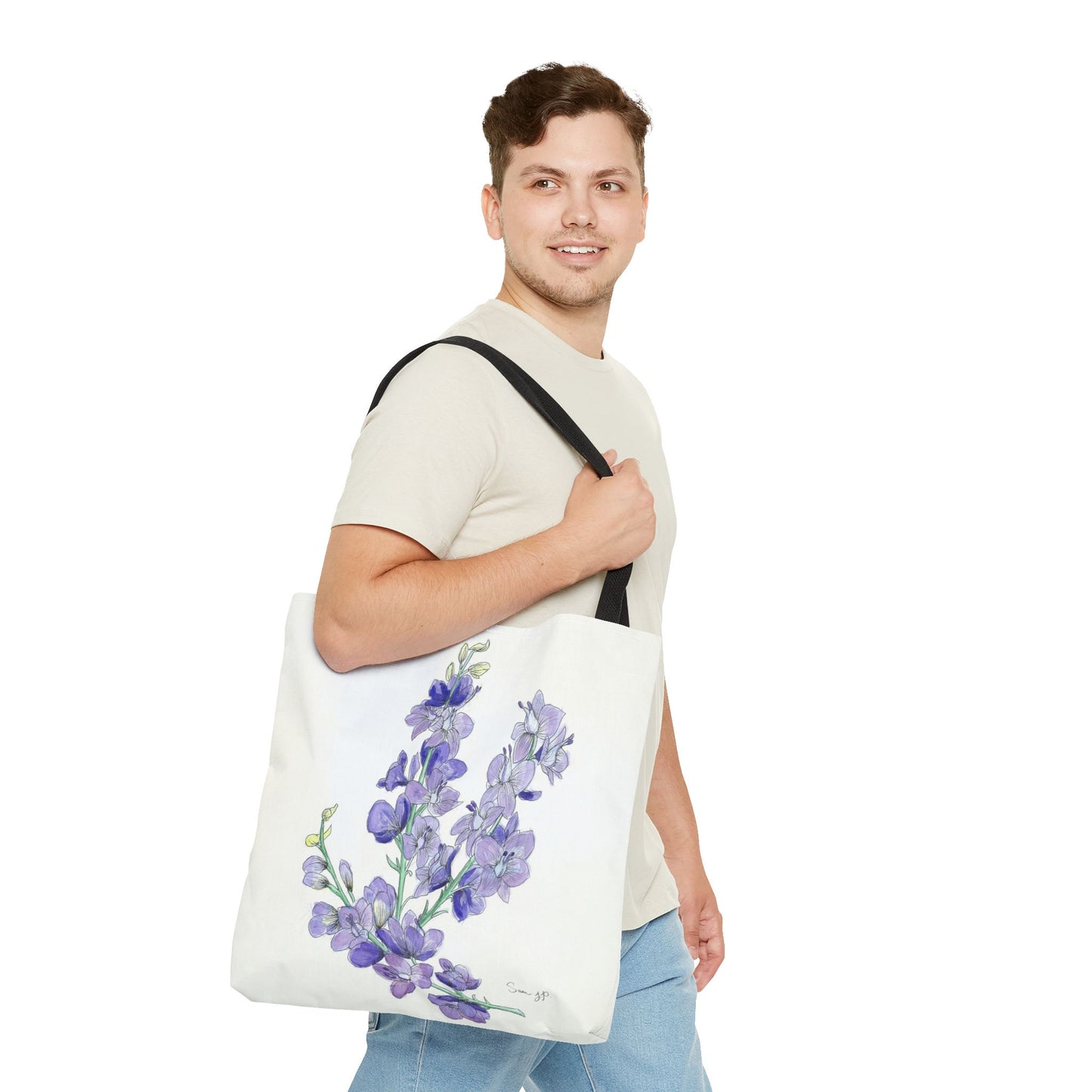 "Larkspur" Tote Bag