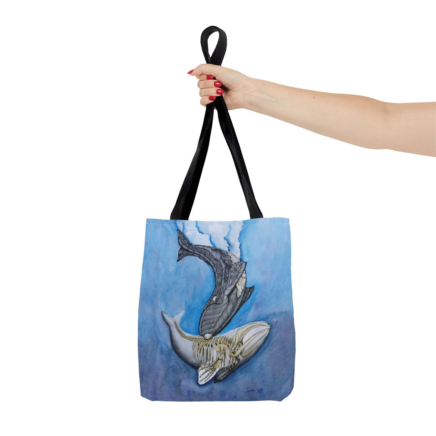 "North Right Whale Study" Tote Bag