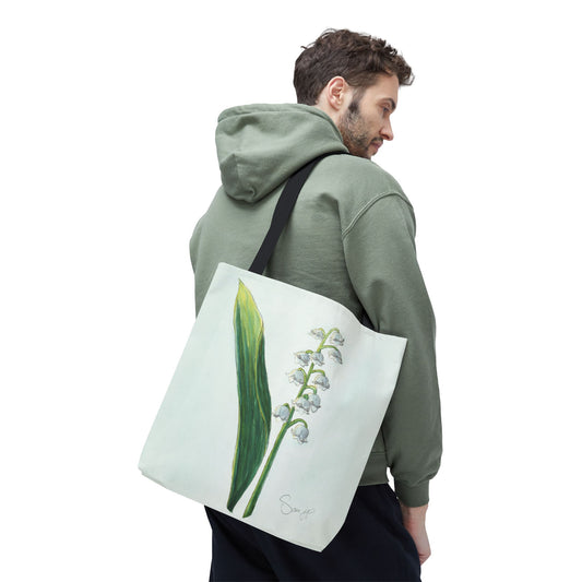 "Lily-of-the-Valley Study" Tote Bag