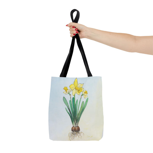 "Daffodil Study" Tote Bag