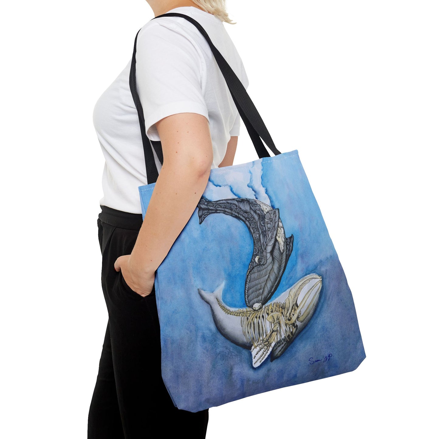 "North Right Whale Study" Tote Bag