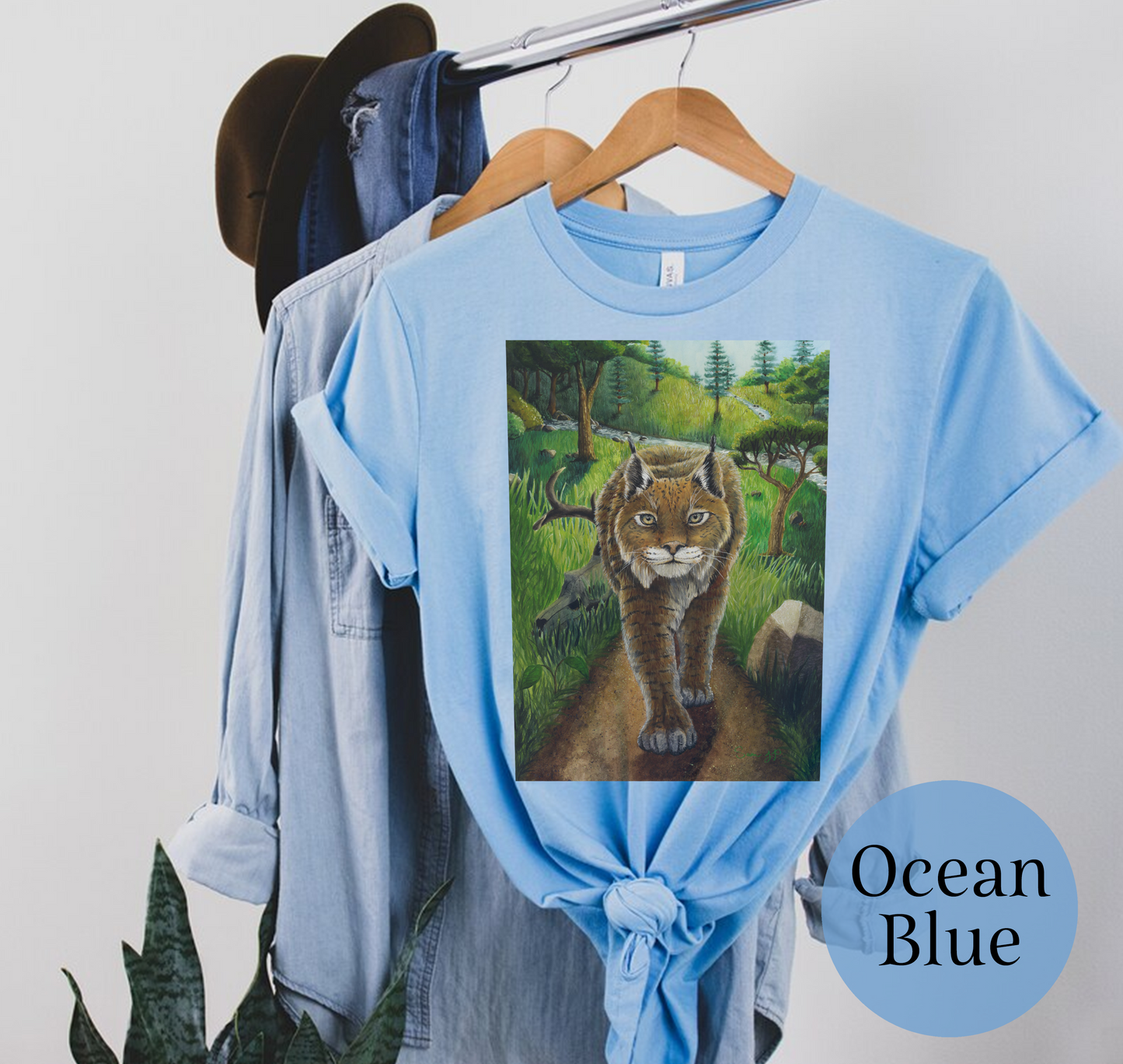 "Catamounts Boscage," Unisex t-shirt