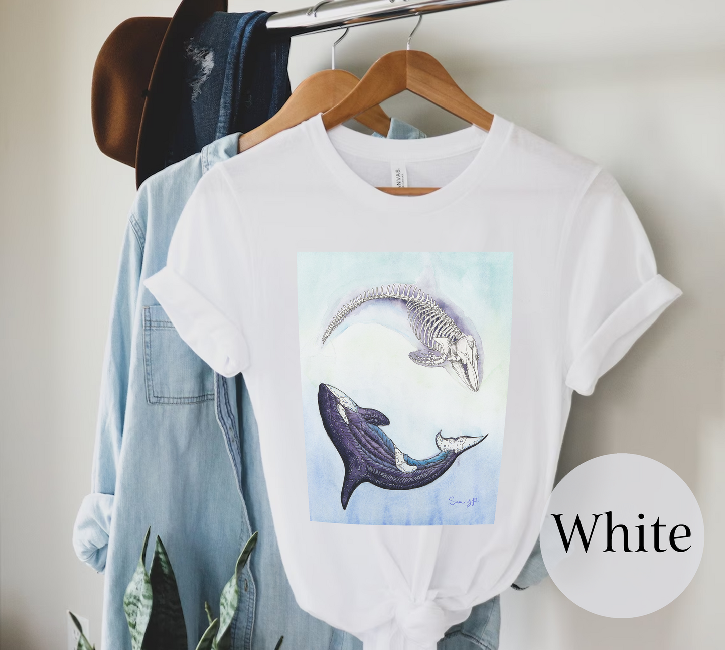 "Orca Study," Unisex T-Shirt