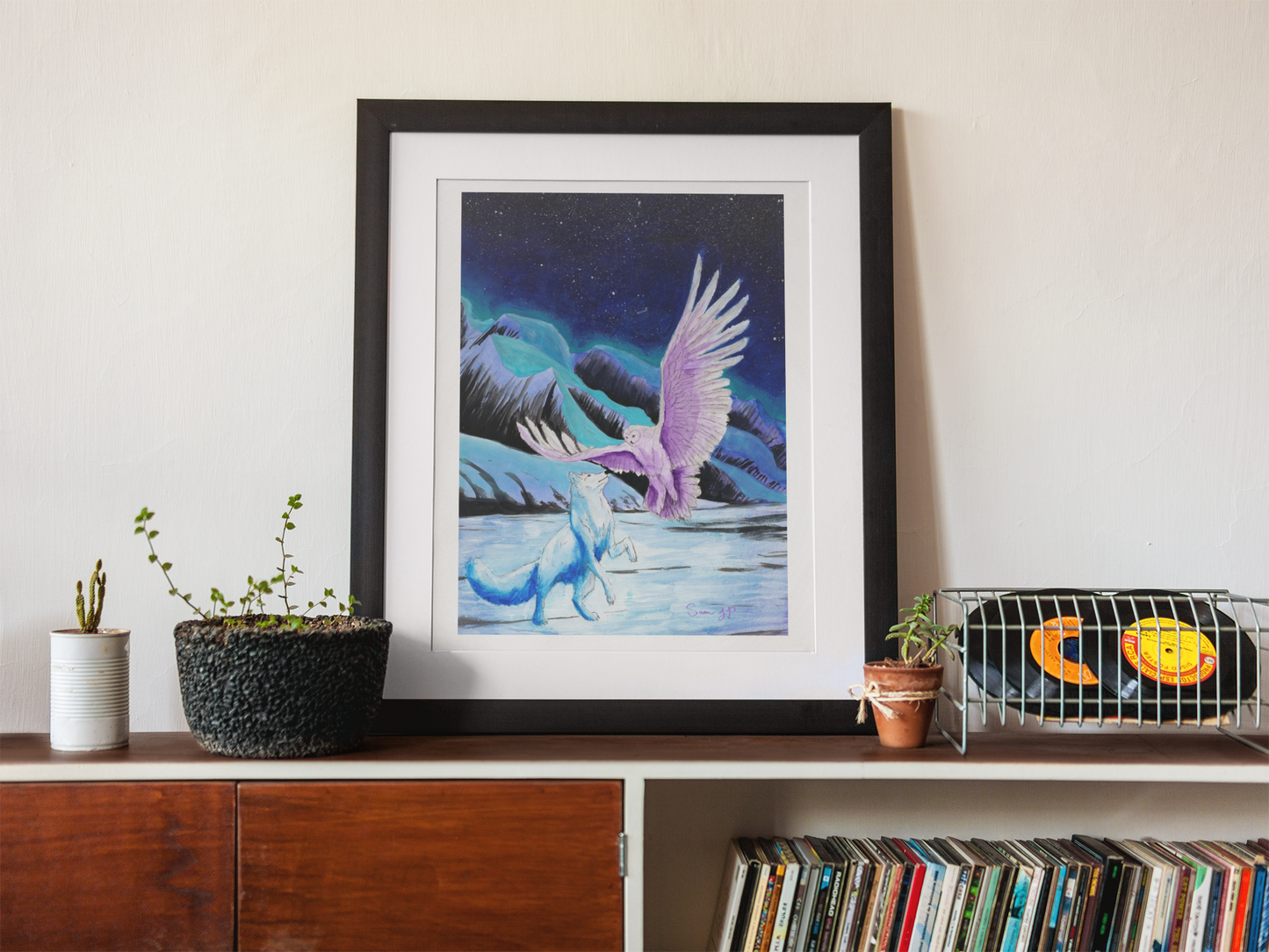 "Glacial", Print of Original Painting