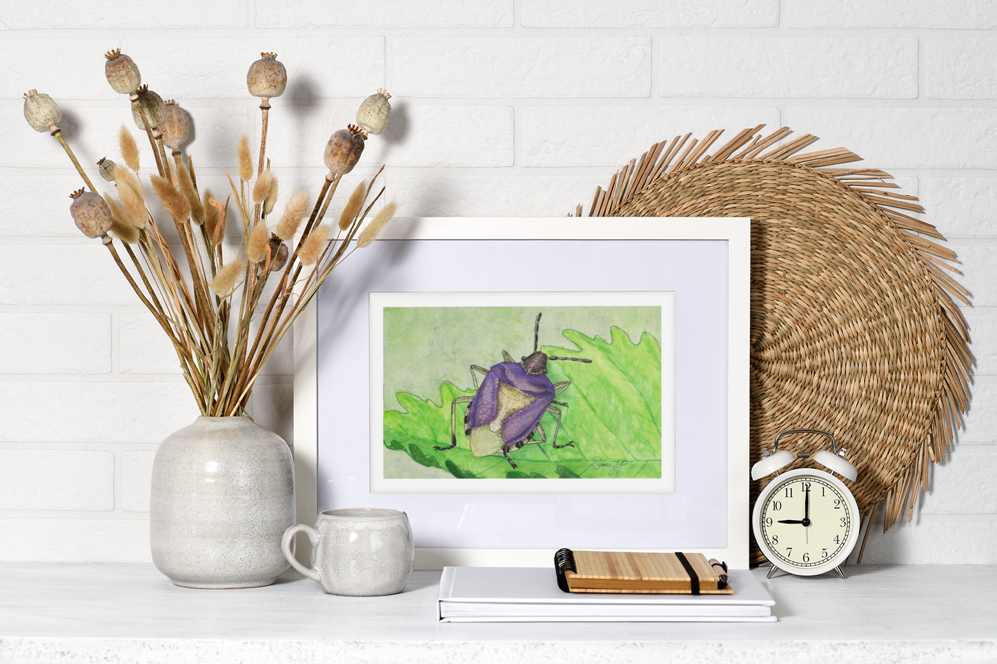 "Mauve" Print of Original Watercolor