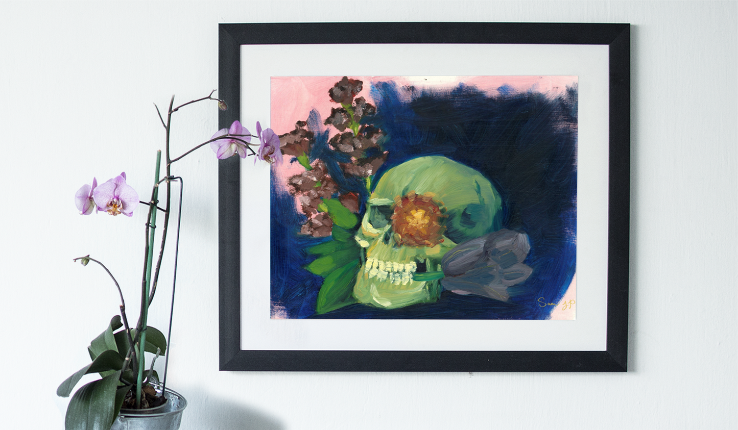 "Untitled", Print of Original Oil Painting