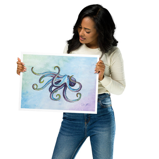 "Shoal", Print of Original Watercolor