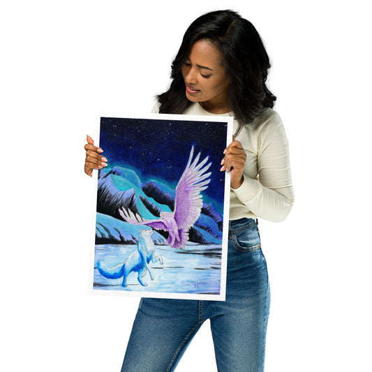 "Glacial", Print of Original Painting