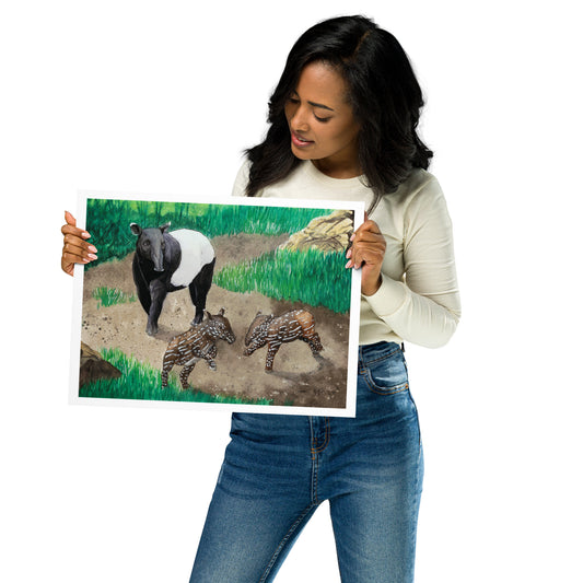 "Malayan Candle" Print of Original Watercolor