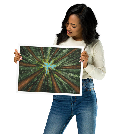 "Colossus" Print of Original Watercolor