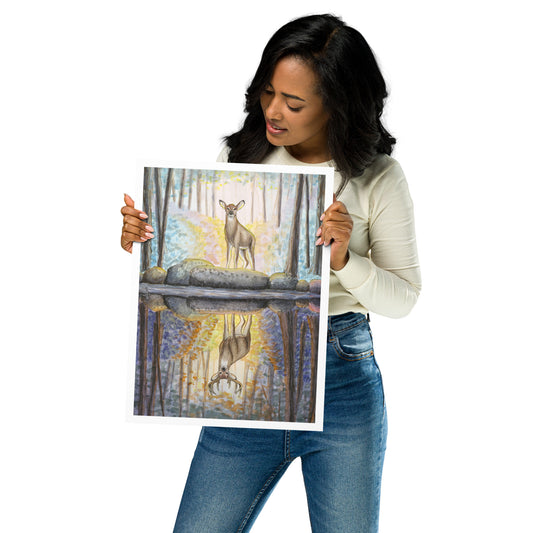 "Echo" Print of Original Watercolor