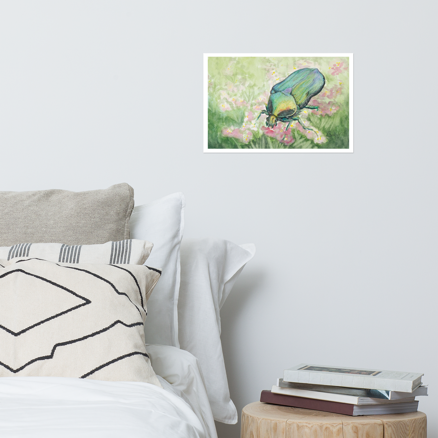"Beryl" Print of Original Watercolor