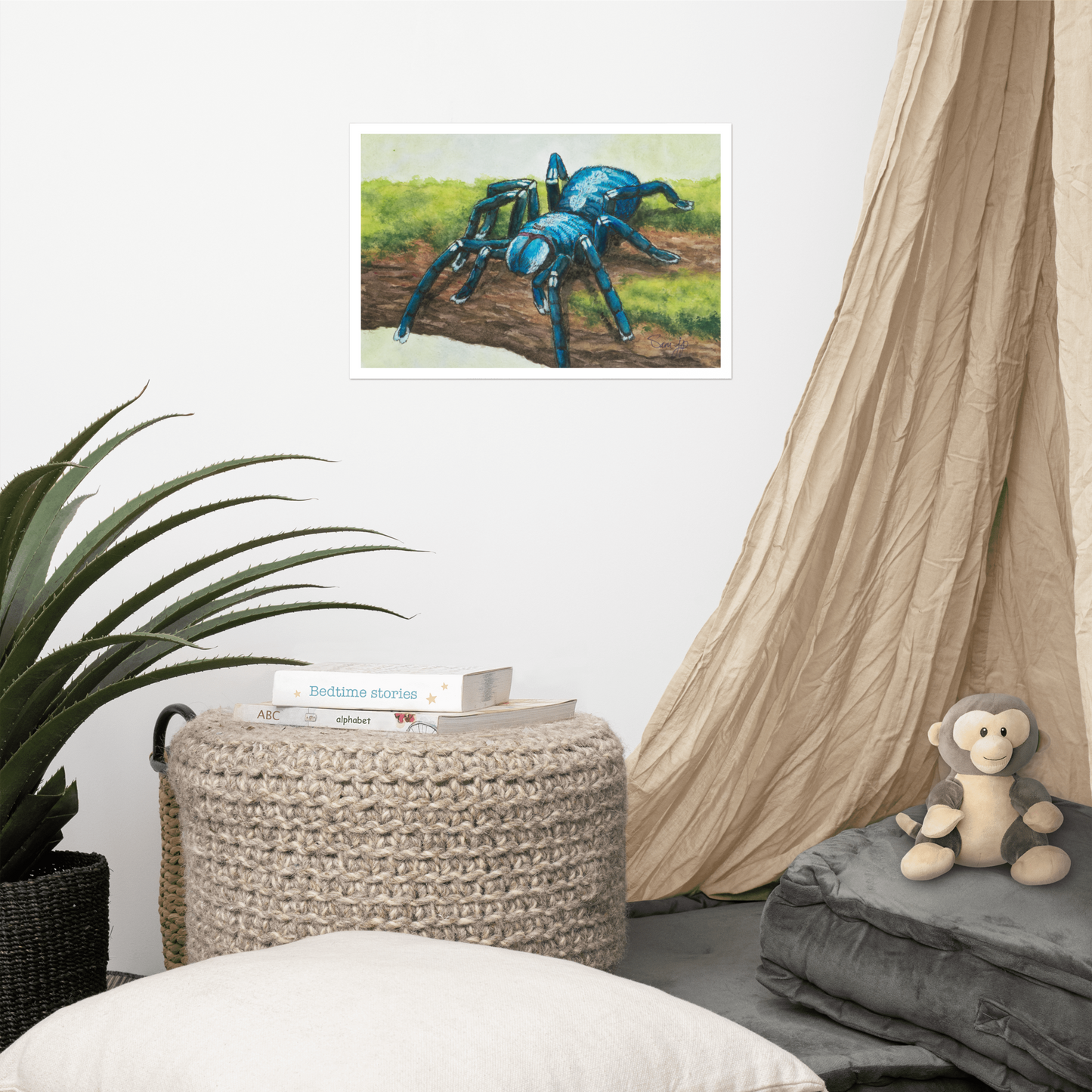 "Villus" Print of Original Watercolor