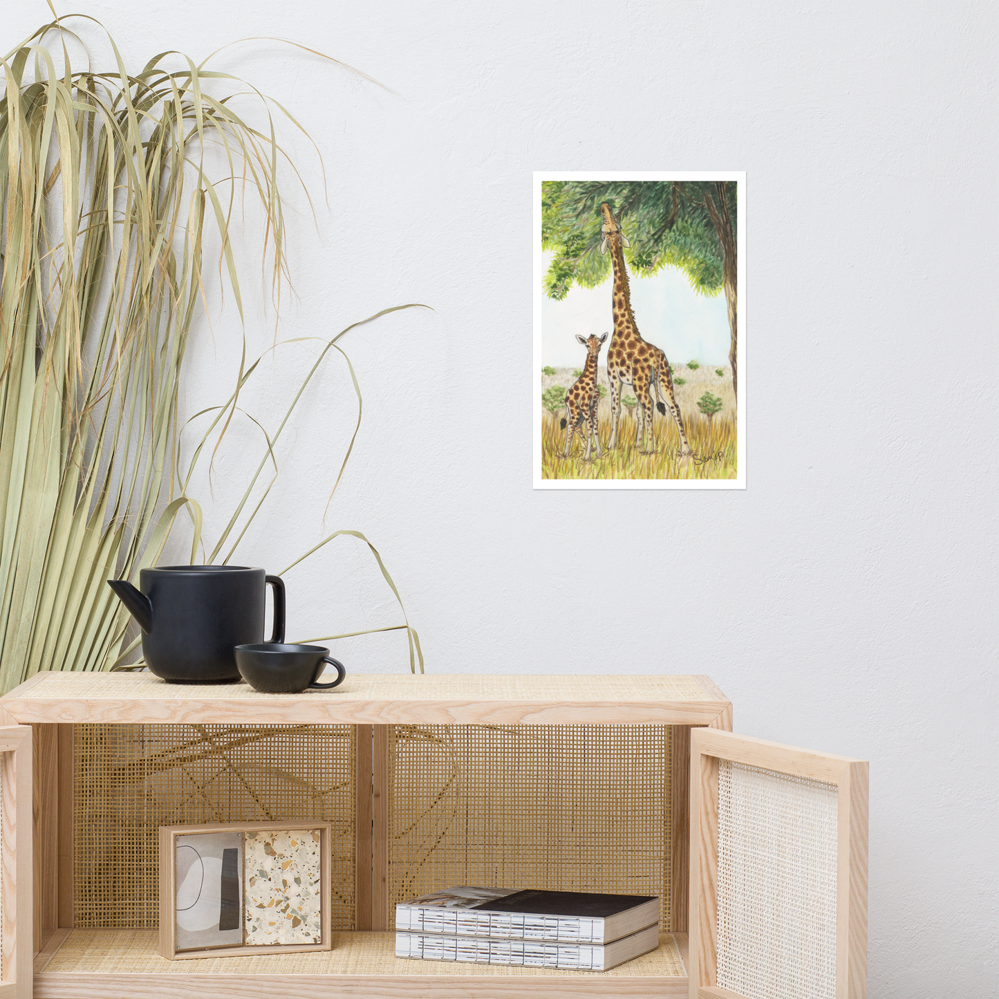 "Reach" Print of Original Watercolor