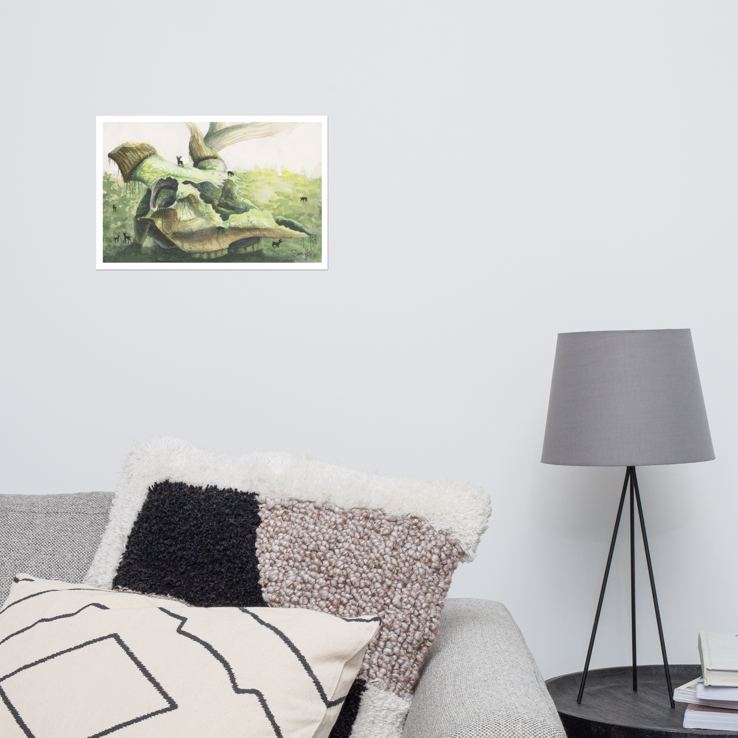 "Perish" Print of Original Watercolor