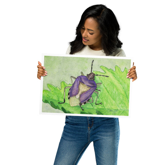 "Mauve" Print of Original Watercolor