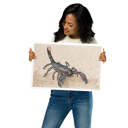 "Nacreous" Print of Original Watercolor