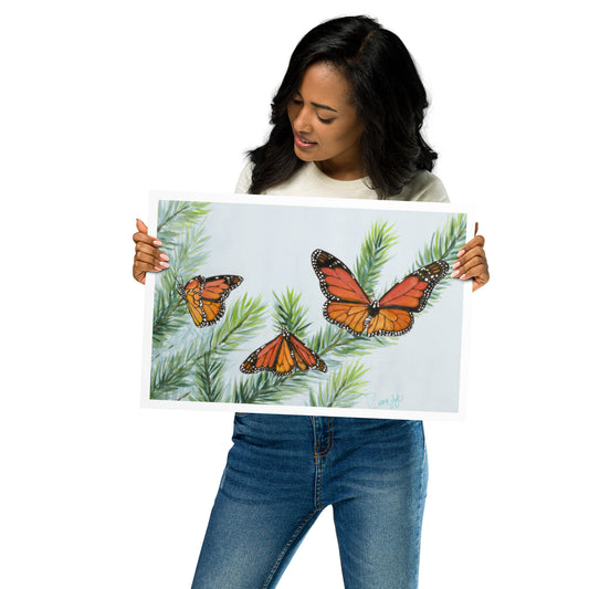 "Exodus" Print of Original Watercolor