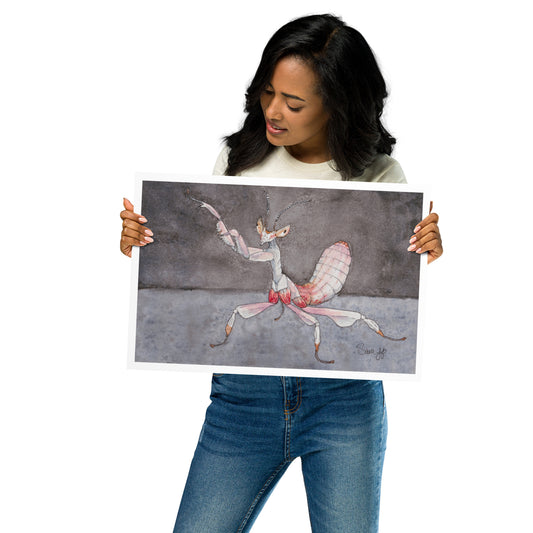 "Larrup" Print of Original Watercolor