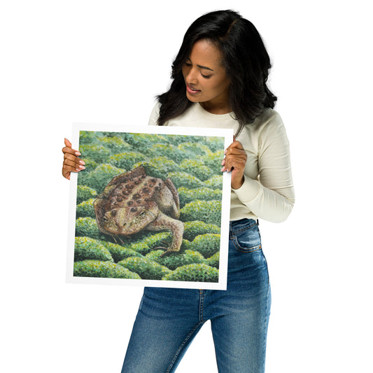 "Chunk" Print of Original Watercolor