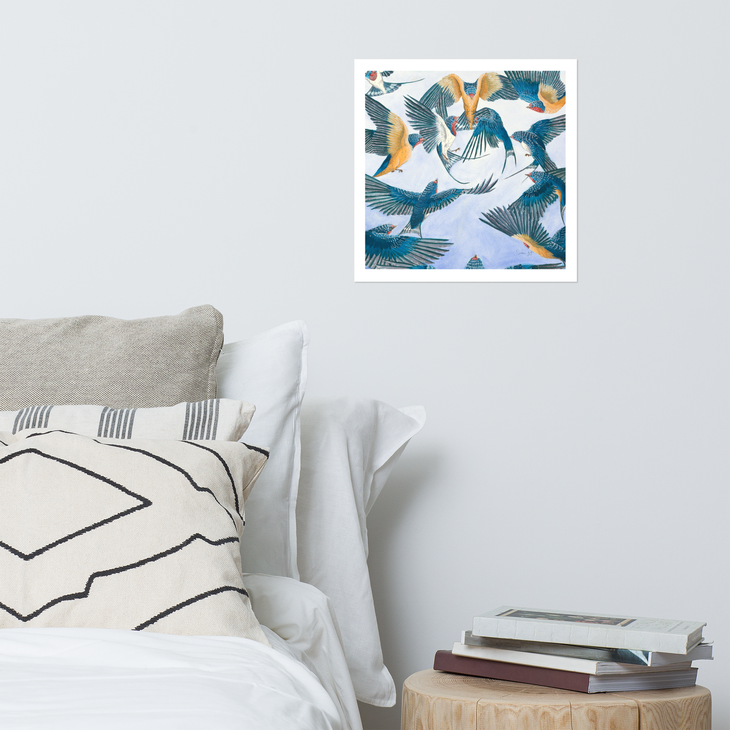 "Swarm", Print of Original Watercolor