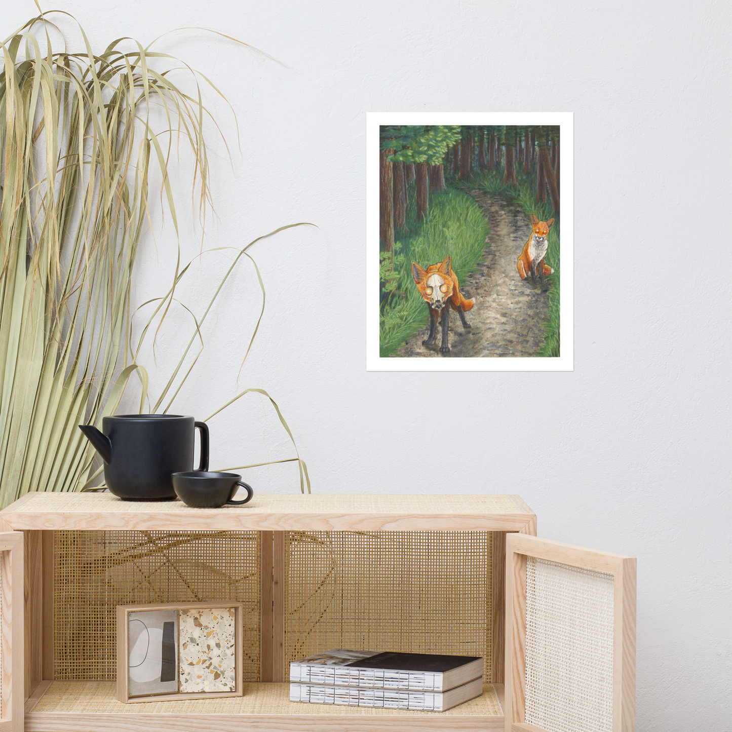 "Mischief" Print of Original Watercolor