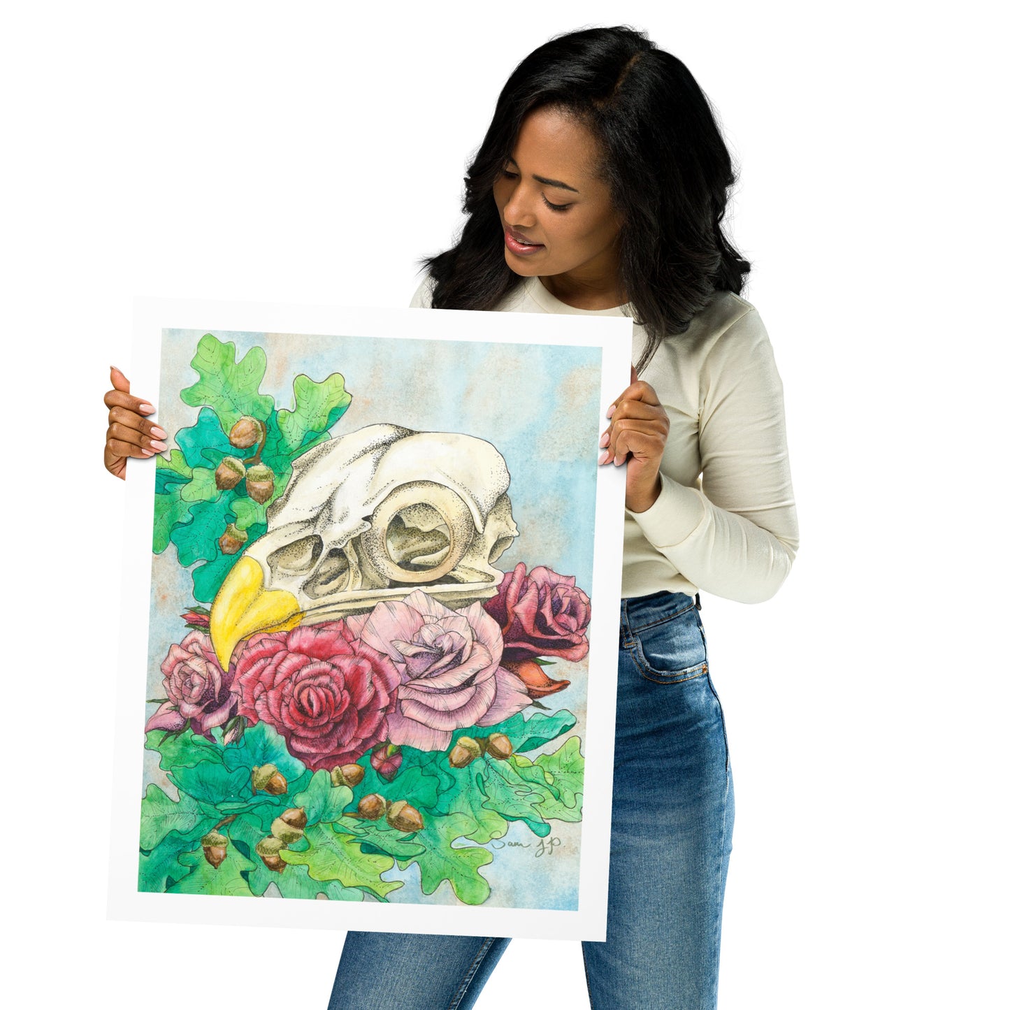 "Glory", Print of Original Watercolor