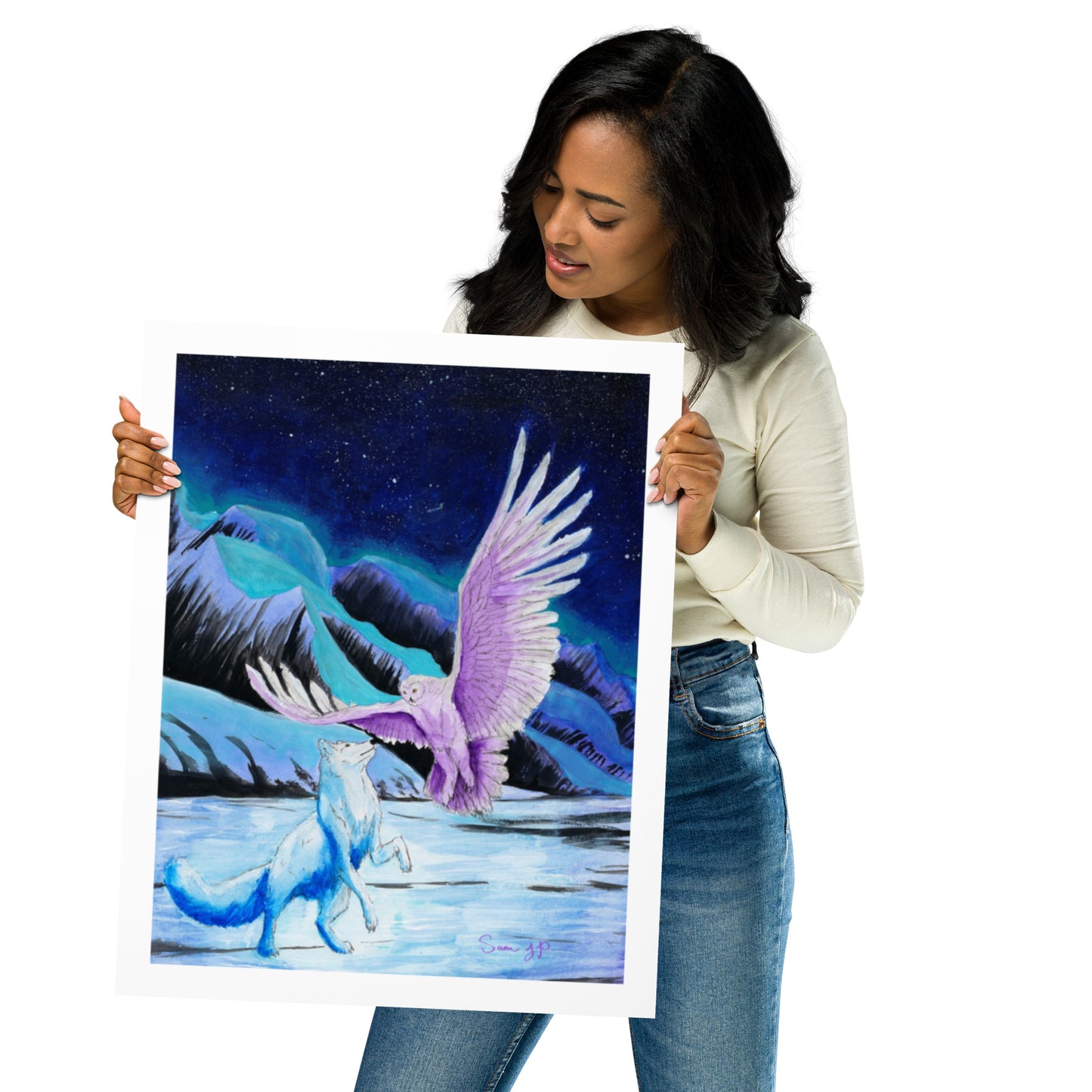 "Glacial", Print of Original Painting
