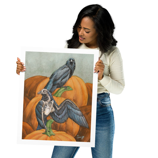 "Augury" Print of Original Watercolor