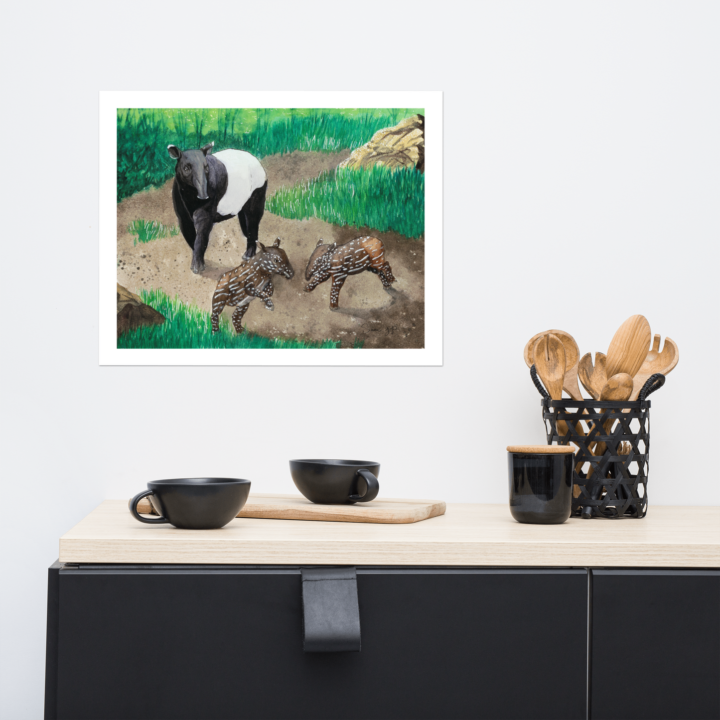 "Malayan Candle" Print of Original Watercolor
