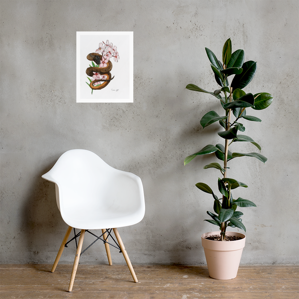 "Toxify", Print of Original Watercolor
