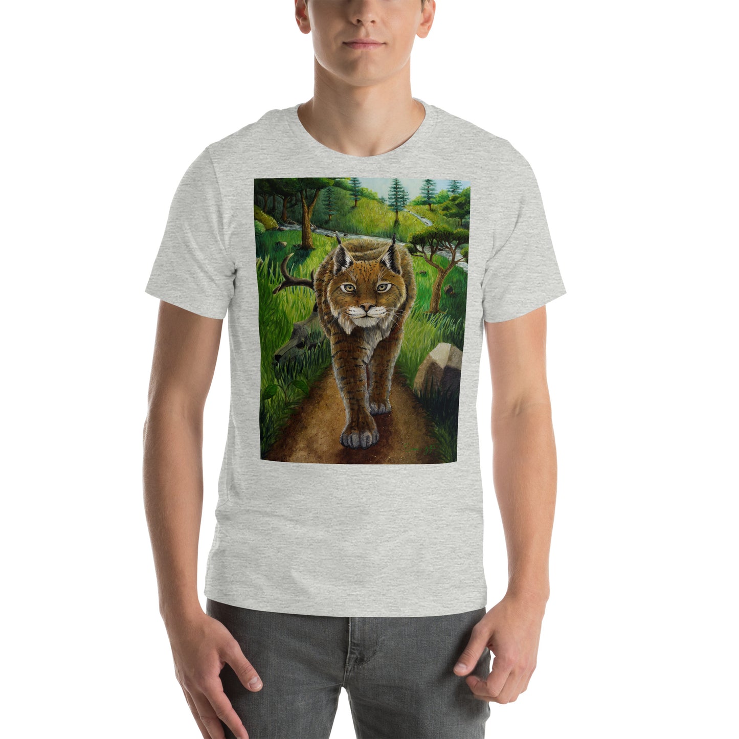 "Catamounts Boscage," Unisex t-shirt