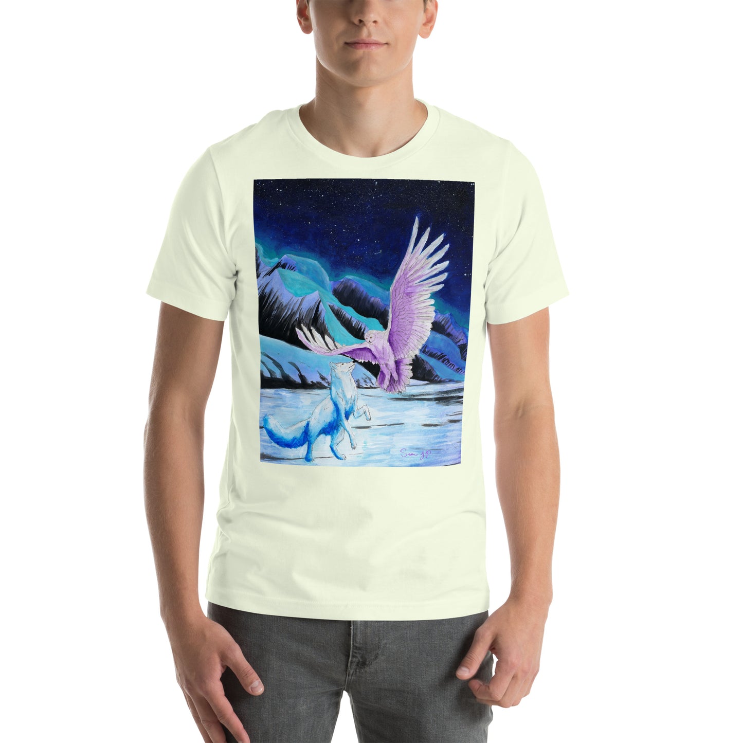 "Glacial," Unisex T-Shirt
