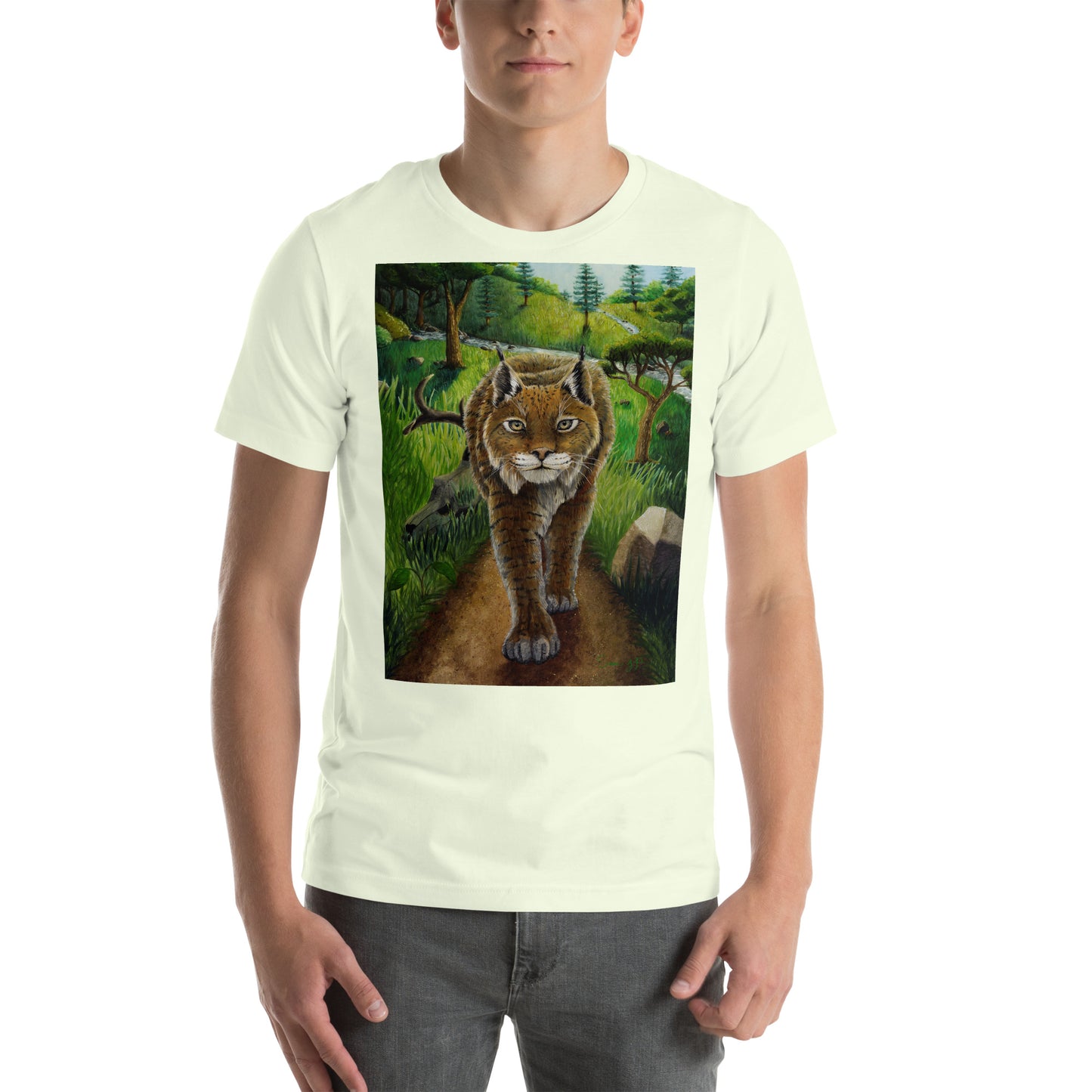 "Catamounts Boscage," Unisex t-shirt
