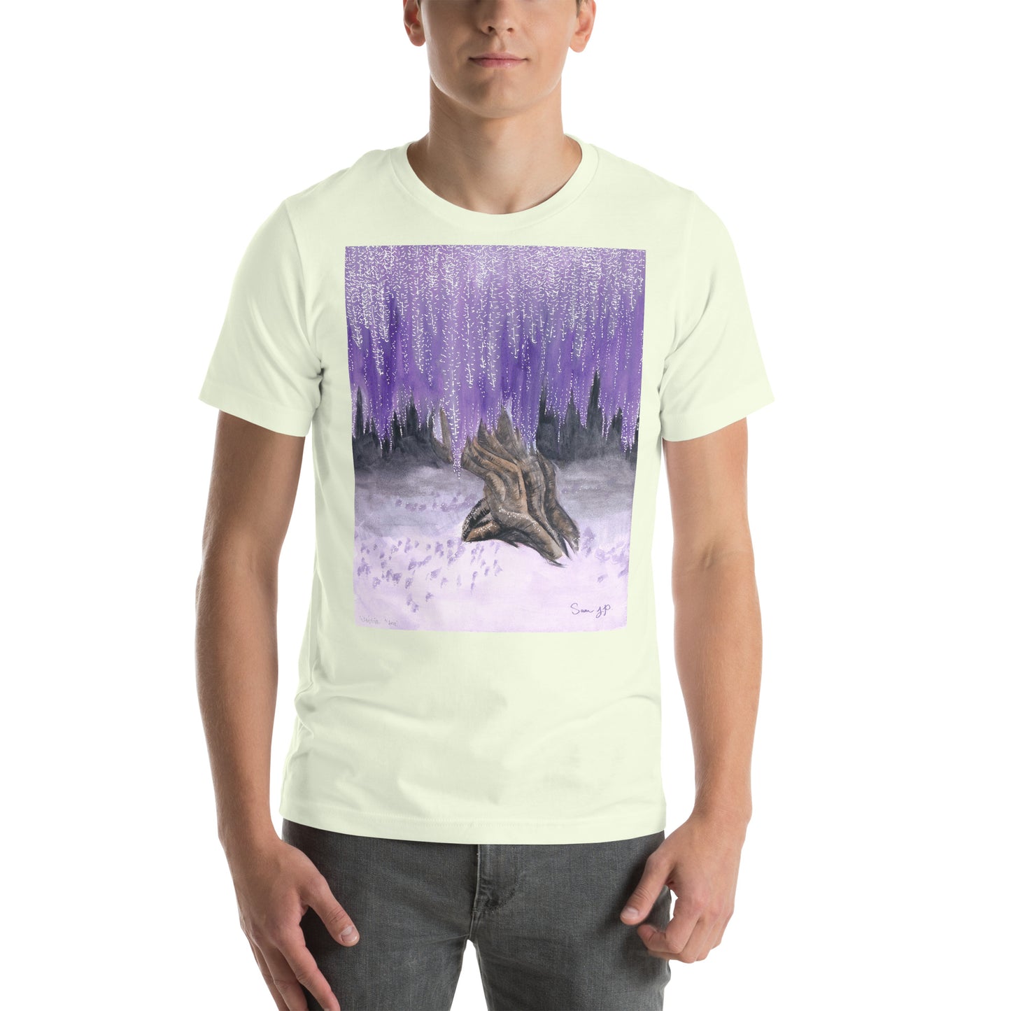 "Wisteria," Unisex t-shirt