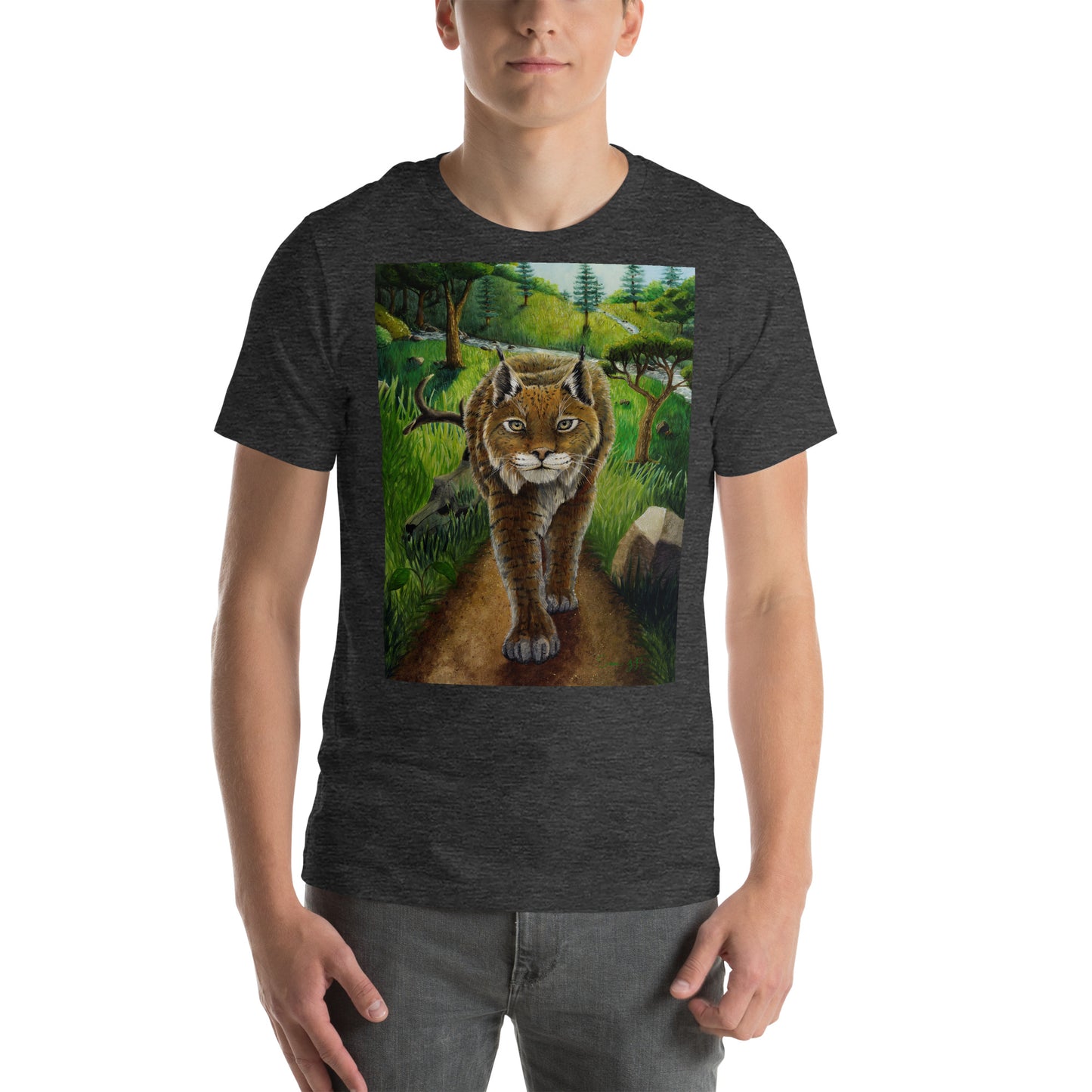 "Catamounts Boscage," Unisex t-shirt