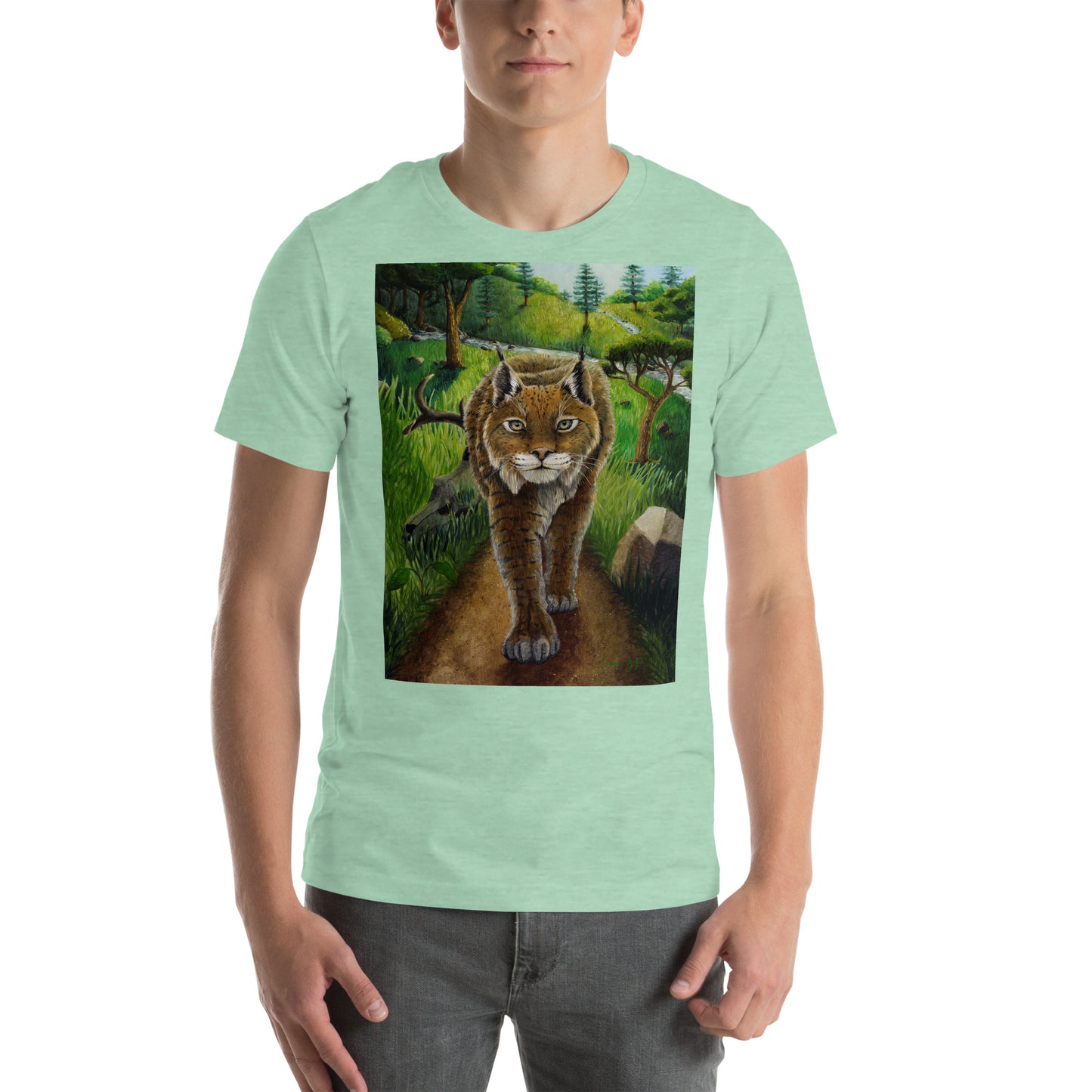 "Catamounts Boscage," Unisex t-shirt
