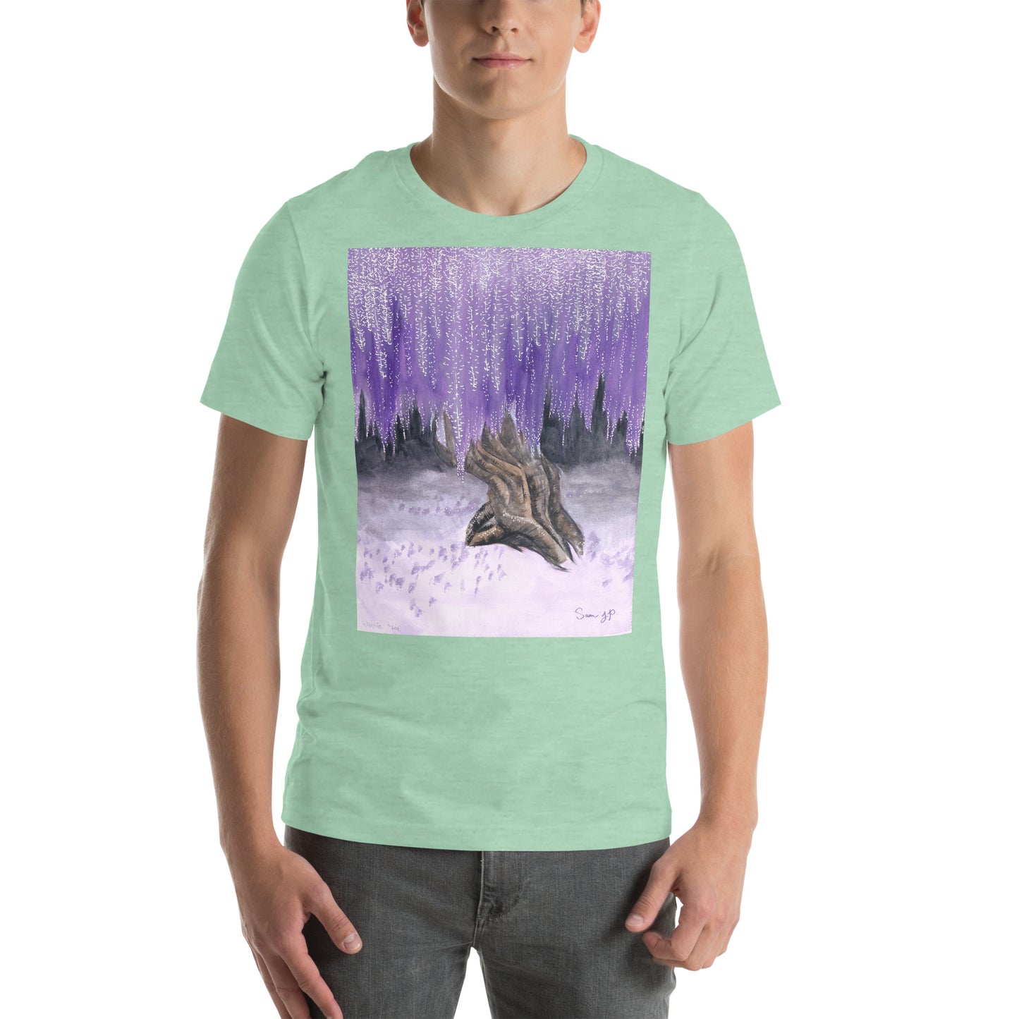 "Wisteria," Unisex t-shirt