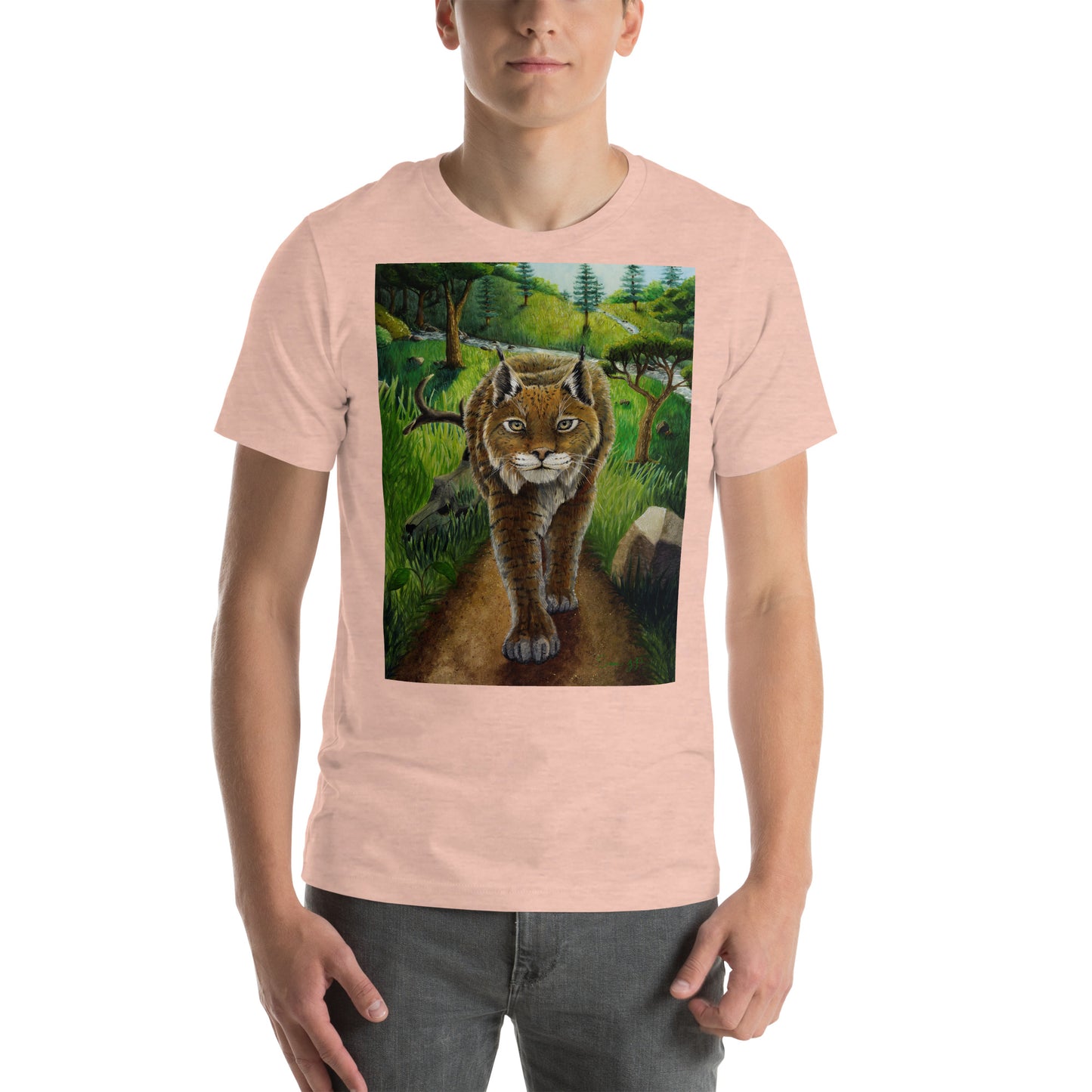 "Catamounts Boscage," Unisex t-shirt