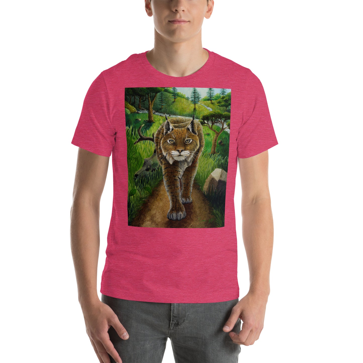 "Catamounts Boscage," Unisex t-shirt