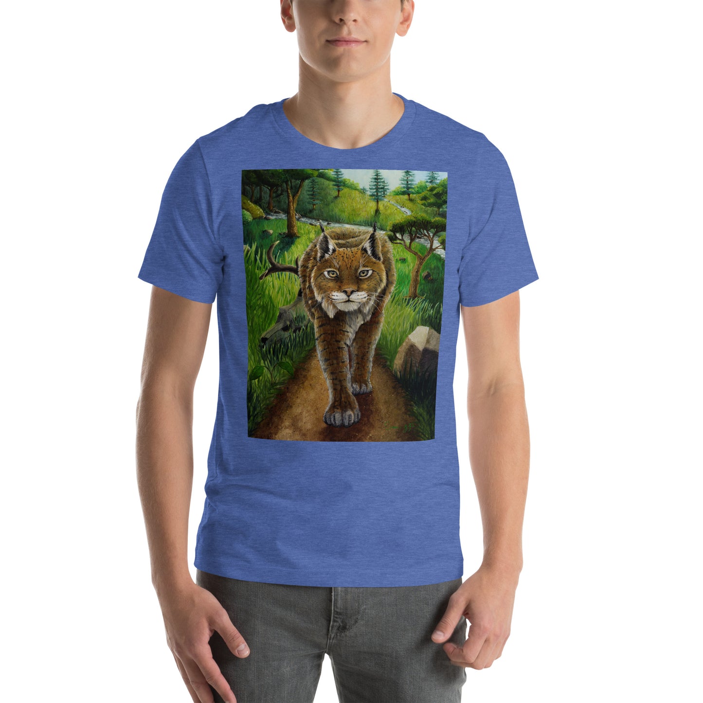 "Catamounts Boscage," Unisex t-shirt