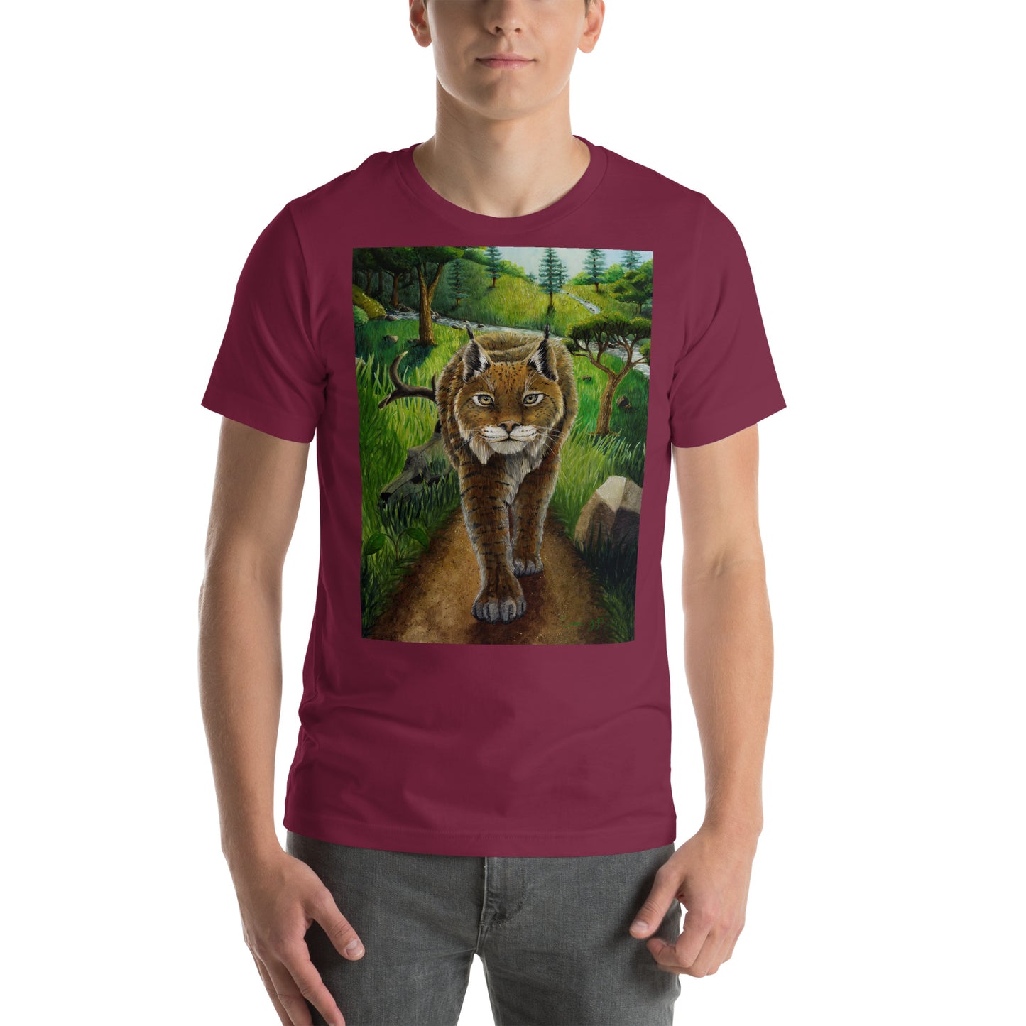 "Catamounts Boscage," Unisex t-shirt