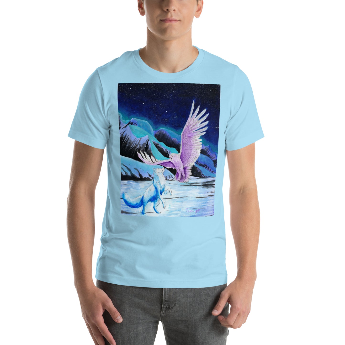 "Glacial," Unisex T-Shirt