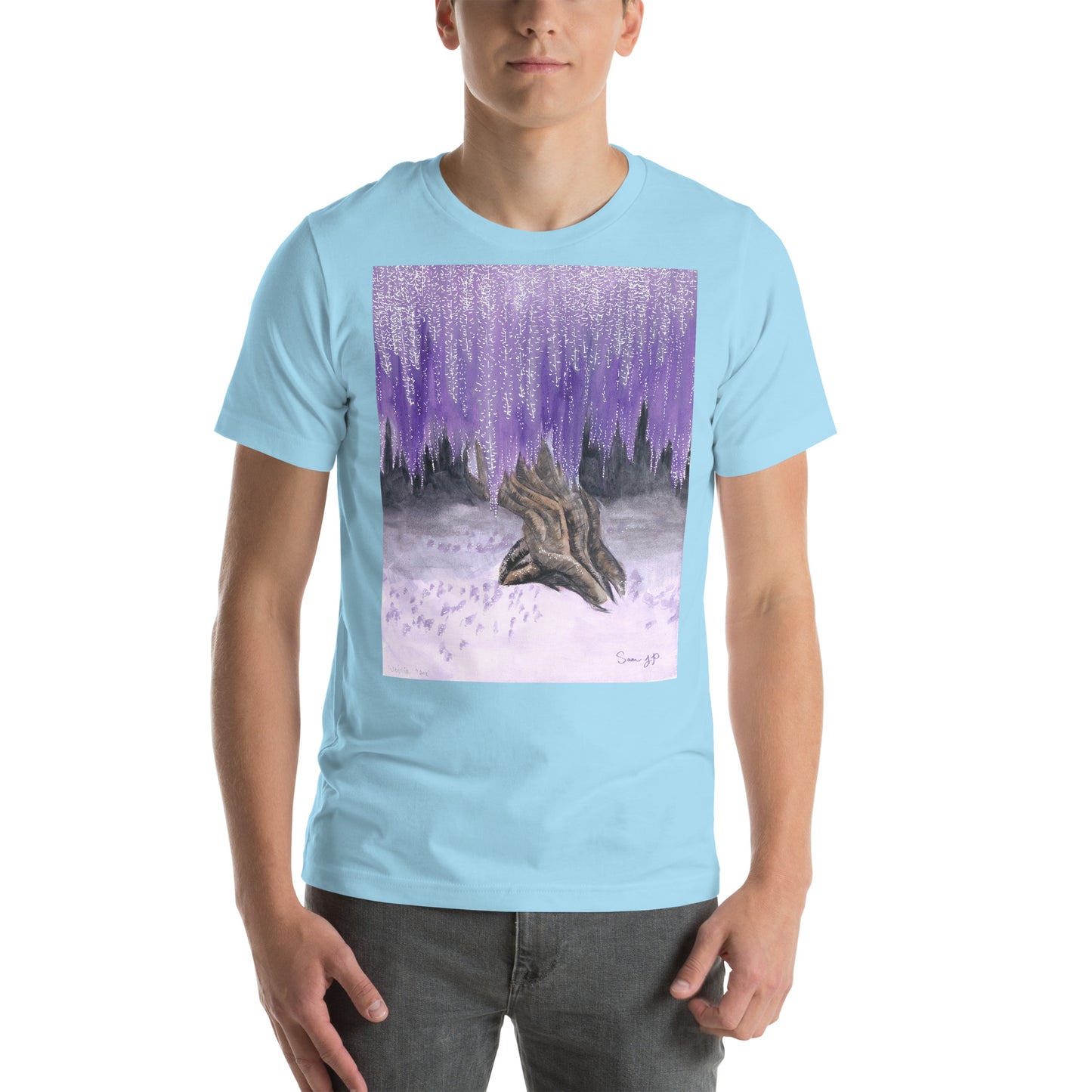 "Wisteria," Unisex t-shirt