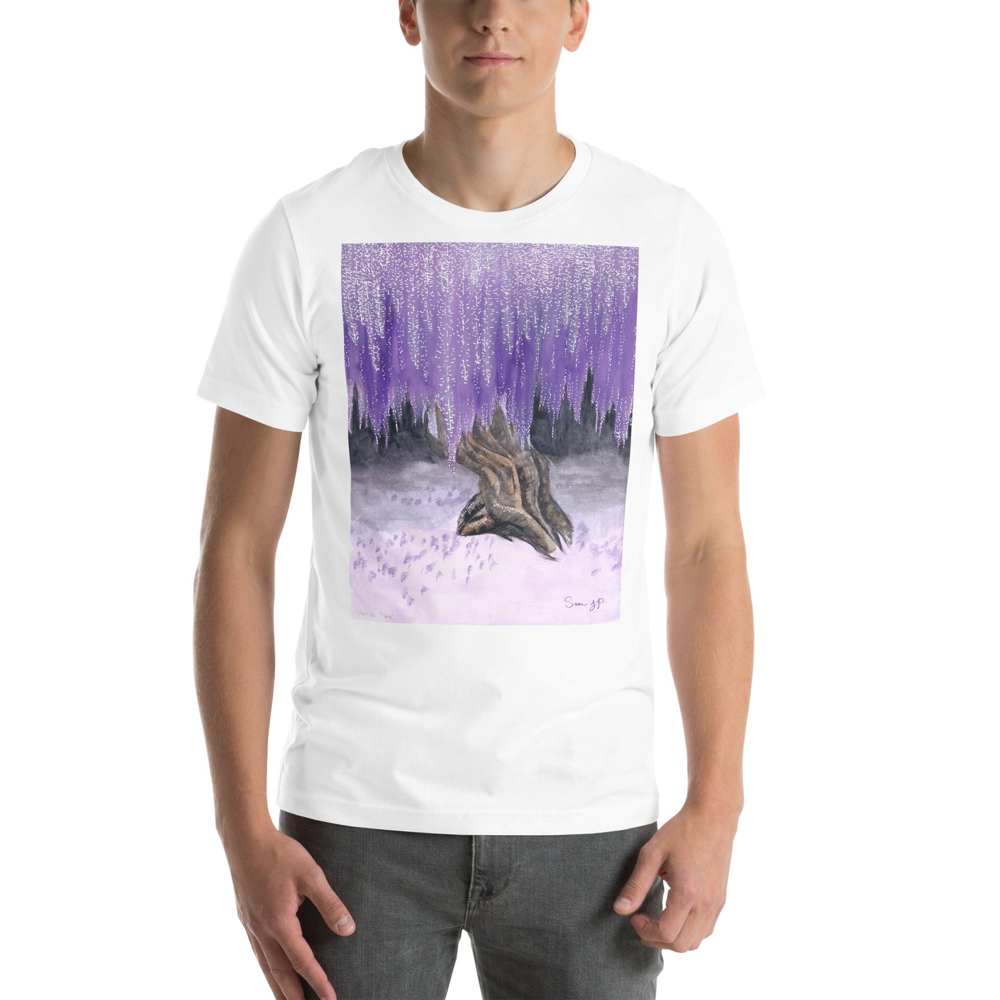 "Wisteria," Unisex t-shirt